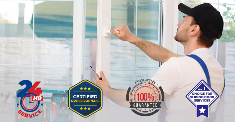 Balcony Glass Door Repair Near Me in Sweetwater