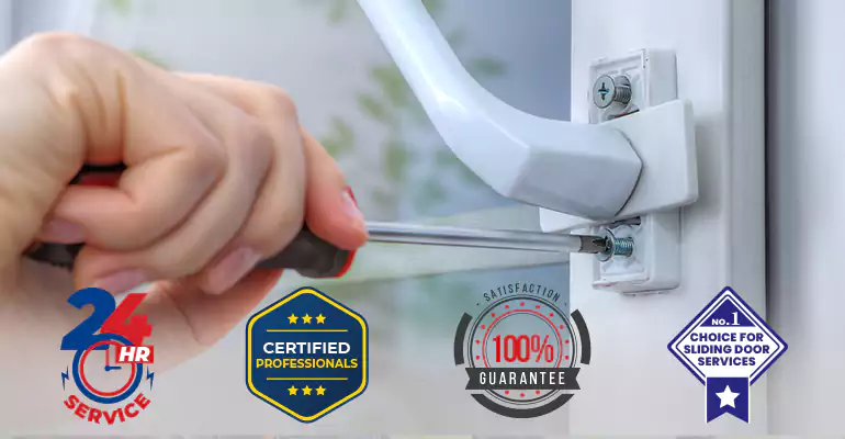 Broken Patio Door Handle Repair in Sweetwater
