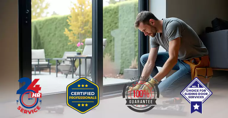 Standard Pella Sliding Door Glass Replacement in Sweetwater