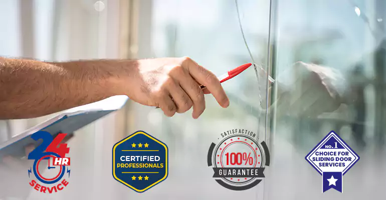 Sliding Glass Door Track Repair in Sweetwater