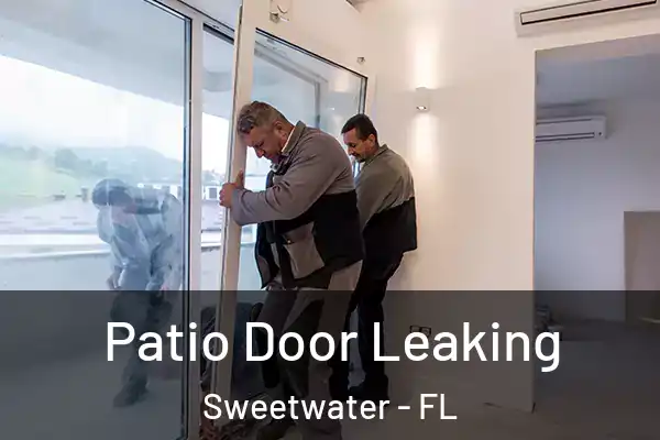 Patio Door Leaking Sweetwater - FL